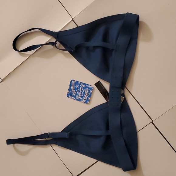 🤩New with tags Free people OH Scuba Midnight cowboy bralette size small - Picture 4 of 13